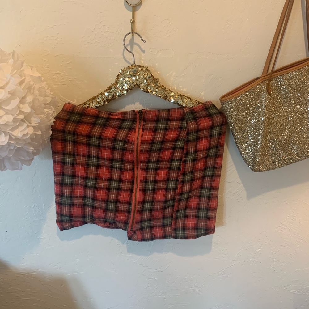 patterned skirt